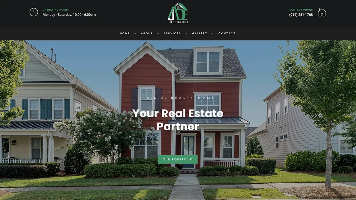 JADE Realty Home Page